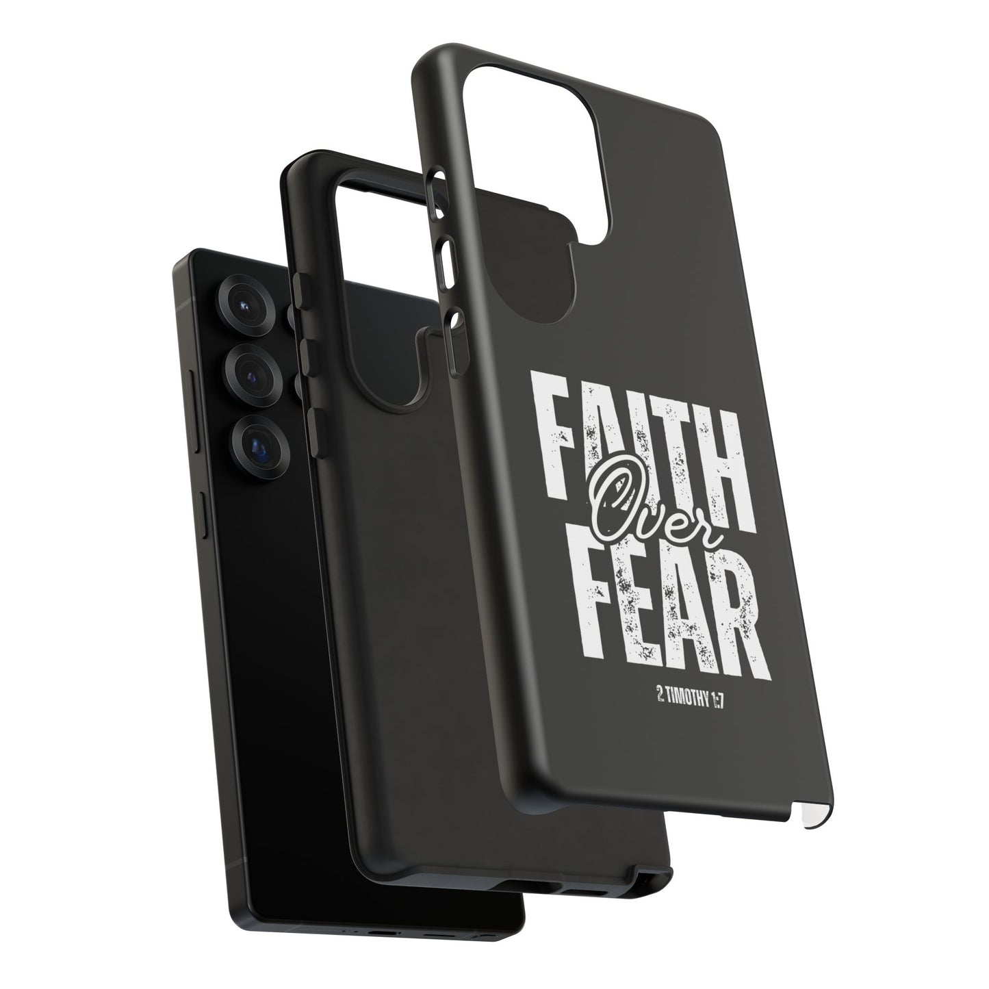 Inspirational Phone Case - "Faith Over Fear"