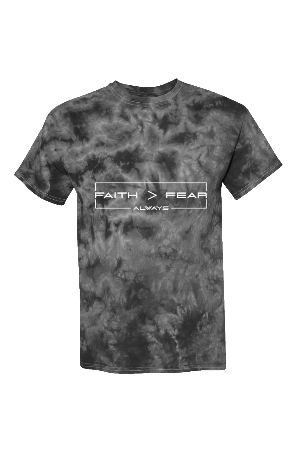 Faith Over Fear Crystal Wash T-Shirt